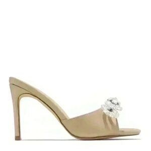Liliana Nude Sandals Slide mules